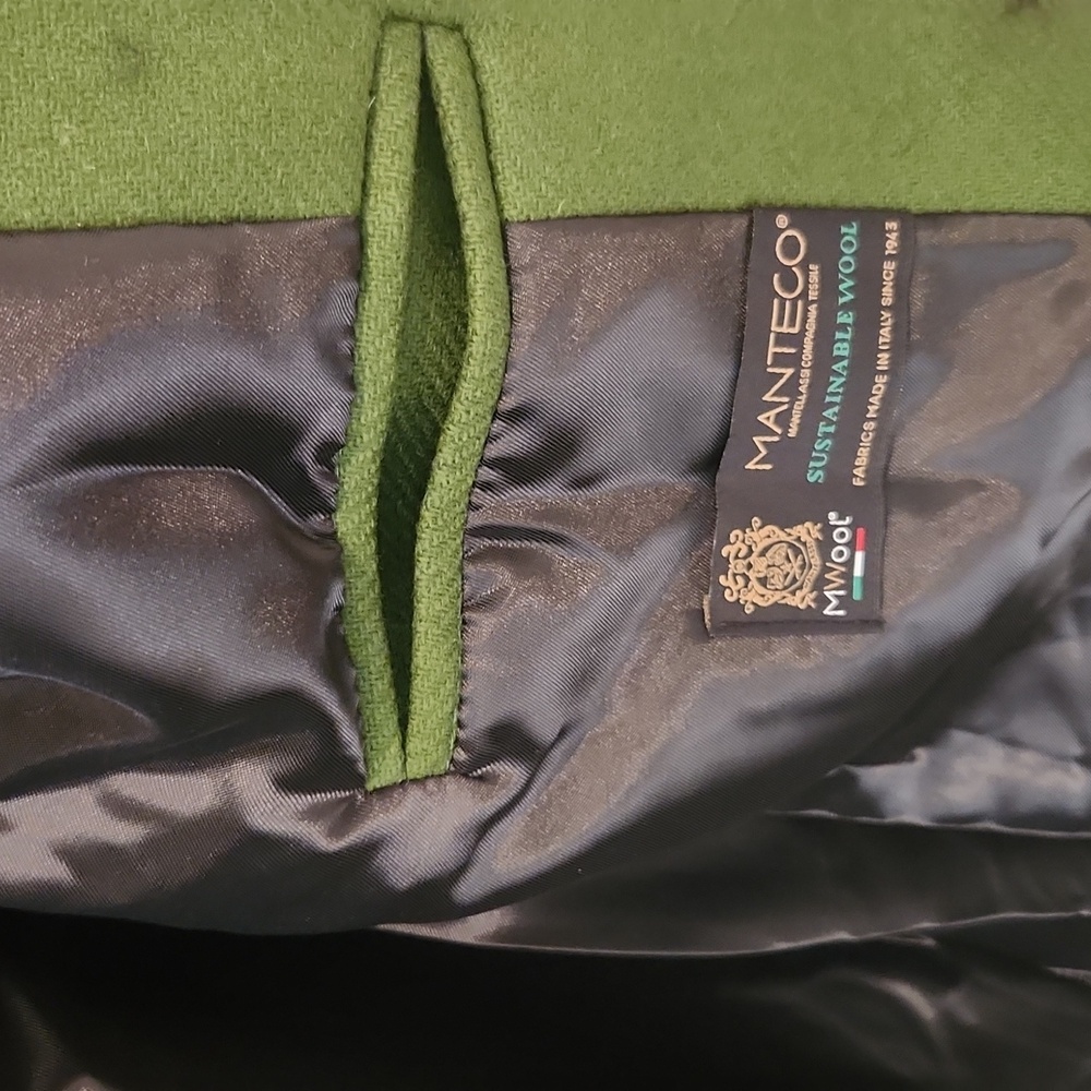 Thakoon Green Single Breasted Wool Coat NWT - Picture 9 of 13